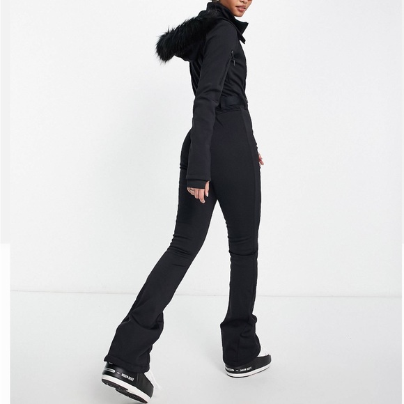 ASOS Jackets & Coats Asos Belted Ski Suit One Piece Poshmark